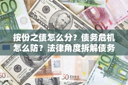 北京按份之债怎么分？债务危机怎么防？法律角度拆解债务分配与风险自保指南