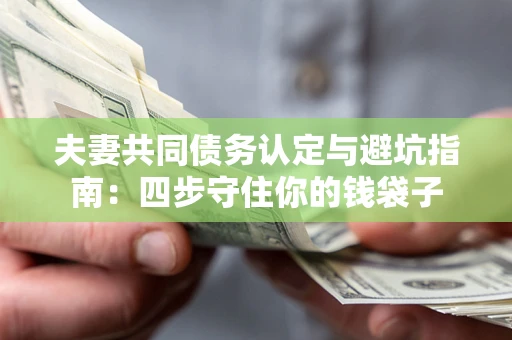 北京夫妻共同债务认定与避坑指南：四步守住你的钱袋子