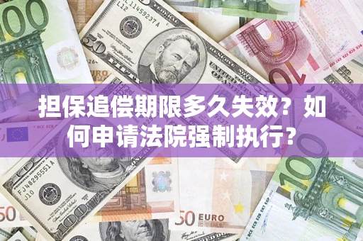 北京担保追偿期限多久失效？如何申请法院强制执行？