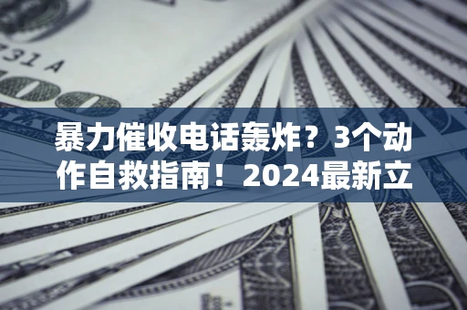 北京暴力催收电话轰炸？3个动作自救指南！2024最新立案标准全解析